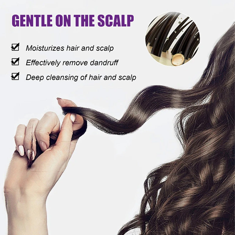 🏆 Last Day Special Price £12.77 ! ✨Moisturizing Purple Hair Mask with Long-Lasting Scent, Anti-Brass Deep Conditioning Mask for Blonde Bleached Hair