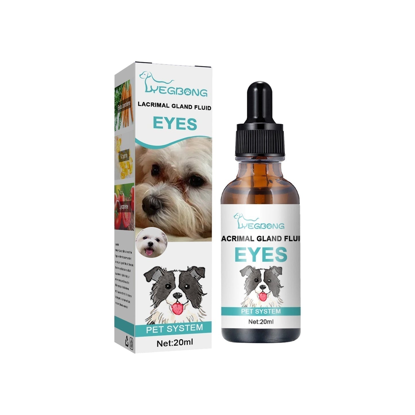 🥳2026 HOT SALE🥳💞50K+ SOLD!🐱🐶 50% OFF! Pet Eye Cleaner & Drops – Gentle pH‑balanced formula, safe for dogs & cats. Soothes redness, removes tear stains & daily dirt. No peroxide! 🌿💧