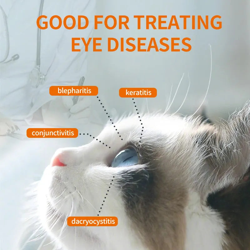 🥳2026 HOT SALE🥳💞50K+ SOLD!🐱🐶 50% OFF! Pet Eye Cleaner & Drops – Gentle pH‑balanced formula, safe for dogs & cats. Soothes redness, removes tear stains & daily dirt. No peroxide! 🌿💧