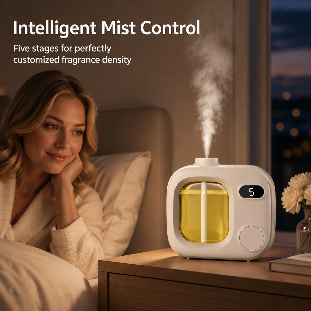 💗LAST DAY SALE 67% OFF⚡50K+ SOLD💕Smart LED Aroma Diffuser with Mist Control