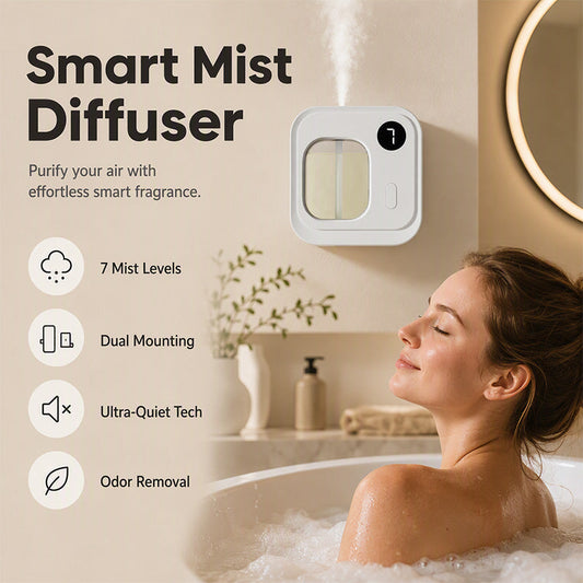 🌸💨 Smart Automatic Fragrance Diffuser – Elevate Your Mood, One Mist at a Time ✨