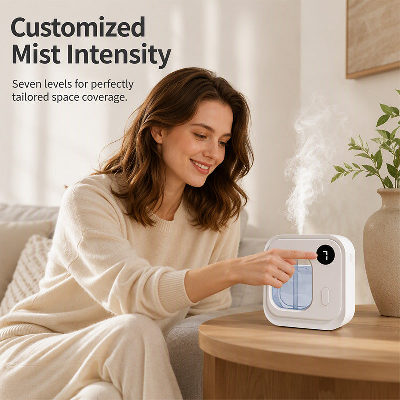 🌸💨 Smart Automatic Fragrance Diffuser – Elevate Your Mood, One Mist at a Time ✨