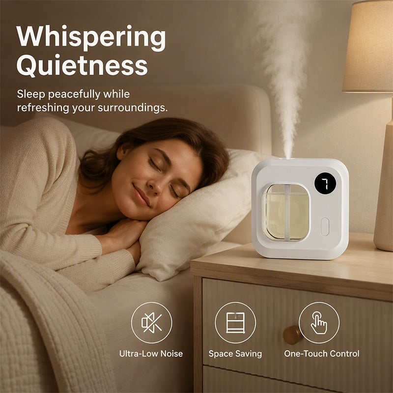 🌸💨 Smart Automatic Fragrance Diffuser – Elevate Your Mood, One Mist at a Time ✨