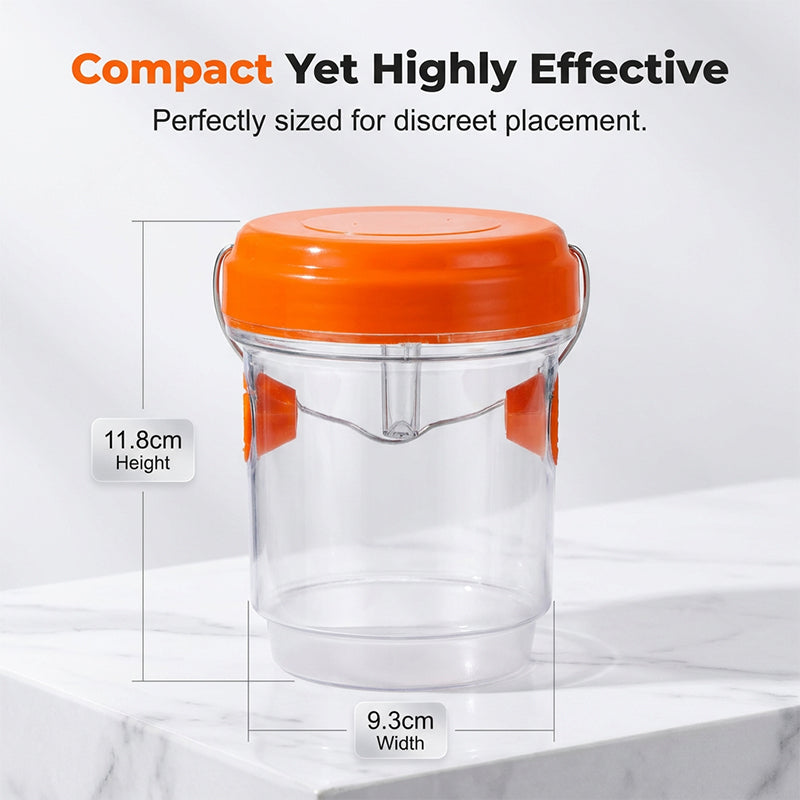 🥳2026 HOT SALE🥳💞50K+ SOLD!🚗🧺 50% OFF! Solar Powered Wasp & Bee Trap