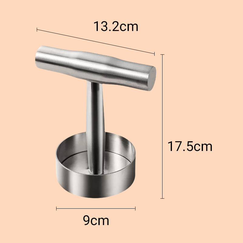🔥50% OFF!🥩Steak Press Round Patty Mold | Food‑Grade 304 Stainless Steel Burger Patty Maker