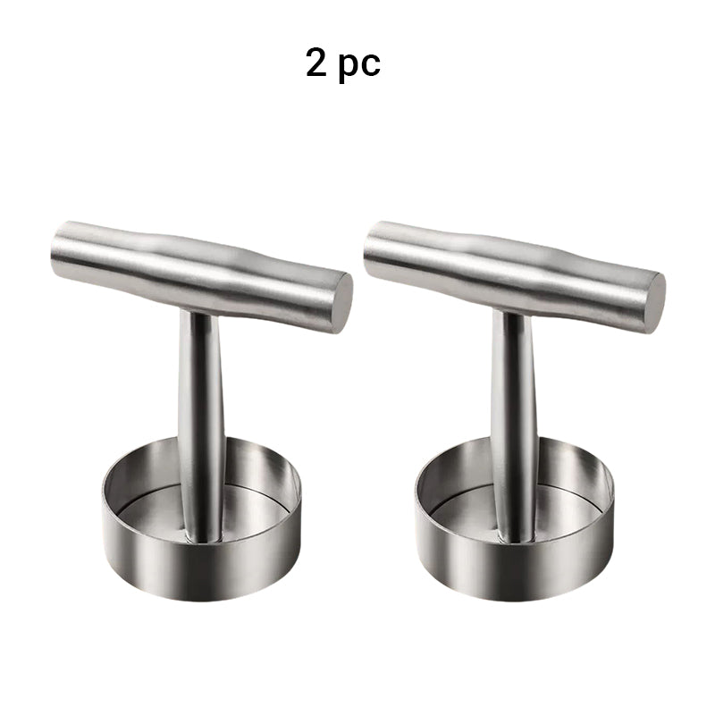 🔥50% OFF!🥩Steak Press Round Patty Mold | Food‑Grade 304 Stainless Steel Burger Patty Maker