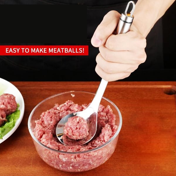 🥳2026 HOT SALE🥳💞50K+ SOLD! 🥩🍴 65% OFF! Meatball Spoon – Non‑stick, scoop & drain in one. No more messy hands – perfect meatballs in seconds! – a must‑have kitchen gadget! 🎁✨