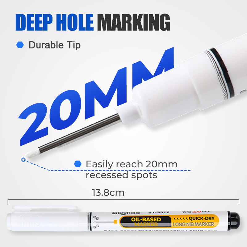 🎅Christmas HOT SALE💞50K+ SOLD!✨Precision Tip Quick-Dry Oil-Based Marker Pen