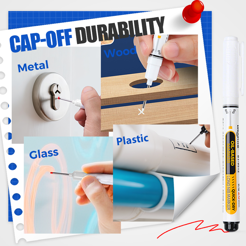 🎅Christmas HOT SALE💞50K+ SOLD!✨Precision Tip Quick-Dry Oil-Based Marker Pen