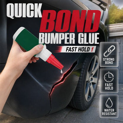 🥳2026 HOT SALE🥳💞50K+ SOLD! 🚗🔧 50% OFF! Bumper Repair Adhesive – Precision nozzle for trim, edge & gap repairs. White formula blends with most bumpers. From £6.99 – lowest price online! 🛡️✨