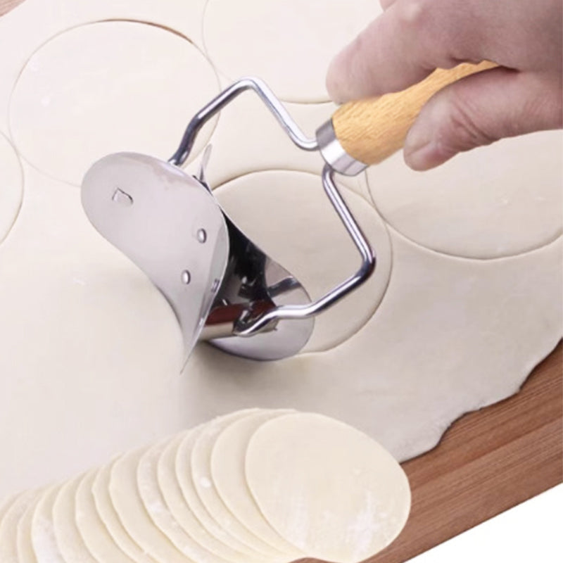 🥳2026 HOT SALE 50% OFF! 🥳💞50K+ SOLD! Stainless Steel Dumpling Wrapper Cutter