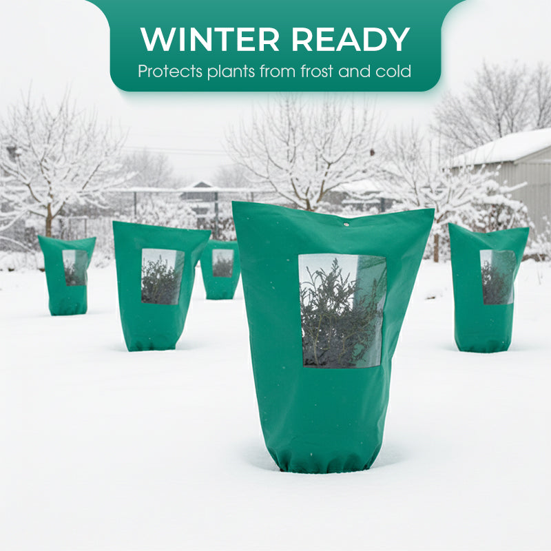 📢📢50% OFF !! ⏰🌿 WINTER GARDEN ESSENTIAL | Plant Frost Protection Cover – Breathable Reusable Cover for Shrubs, Pots & Young Trees