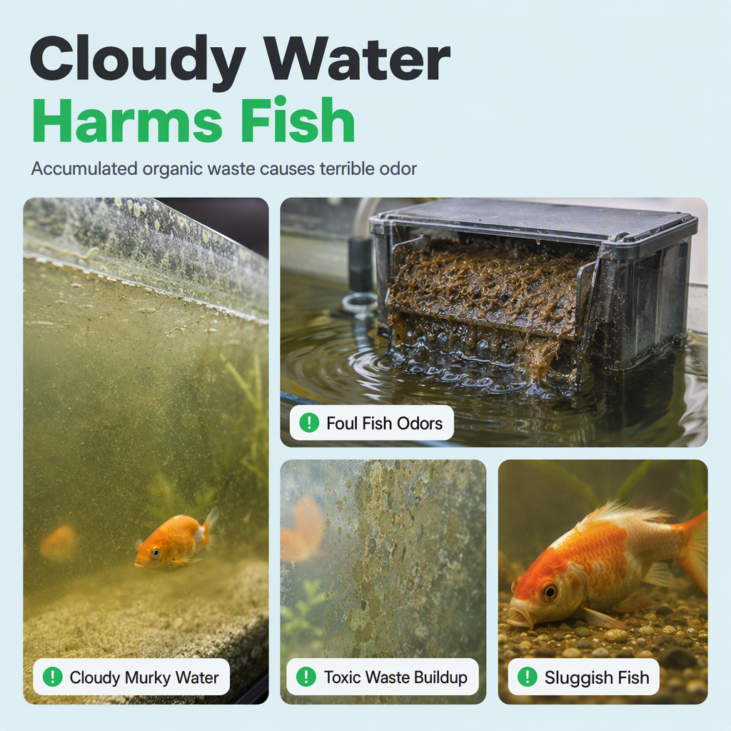 🥳2026 HOT SALE🐠💧 50% OFF! Activated Carbon Filter Cube – honeycomb filtration clears cloudy water, removes odors. Anti-crumble block for crystal-clear aquarium! 🛡️✅