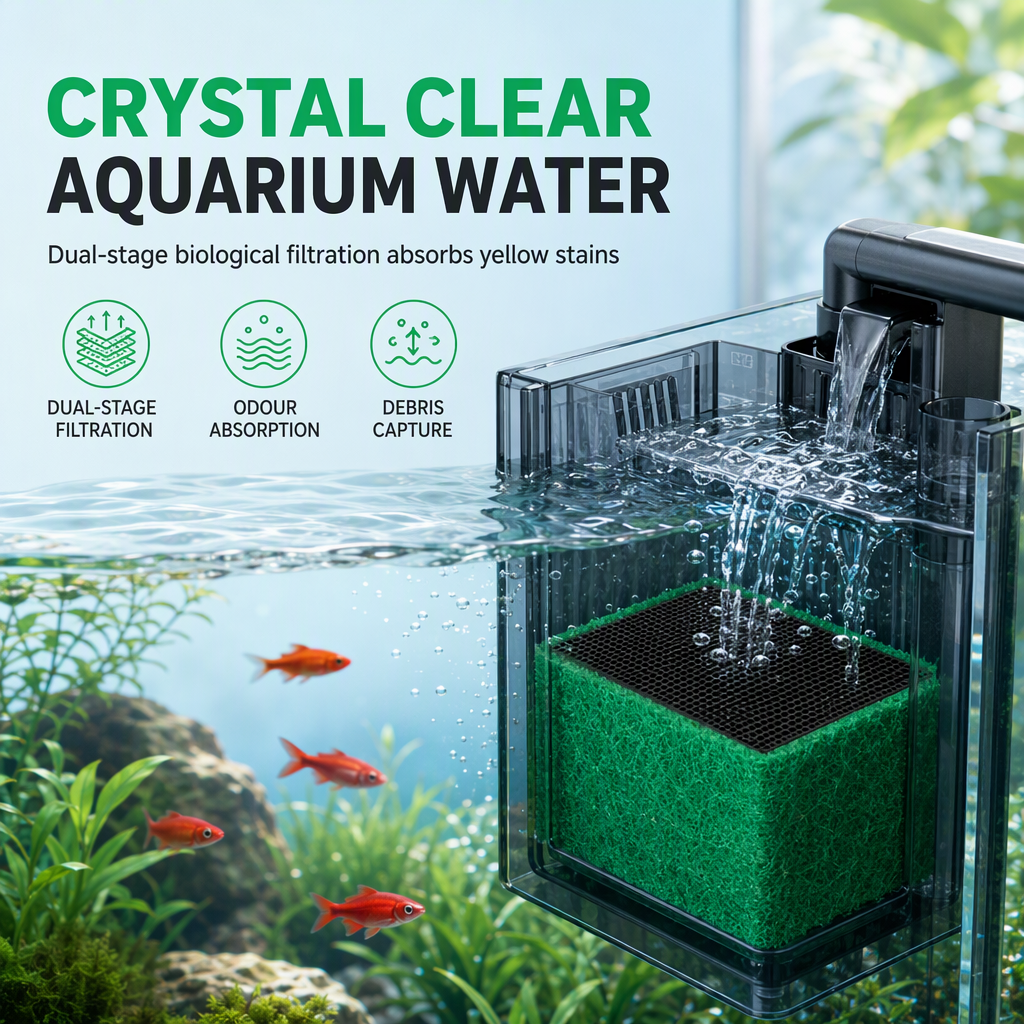 🥳2026 HOT SALE🐠💧 75% OFF! Activated Carbon Filter Cube – honeycomb fil ...