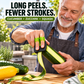🥳2026 HOT SALE🥳💞50K+ SOLD! 🧣❄️ 50% OFF!Ergonomic Two-Finger Fruit and Vegetable Peeler