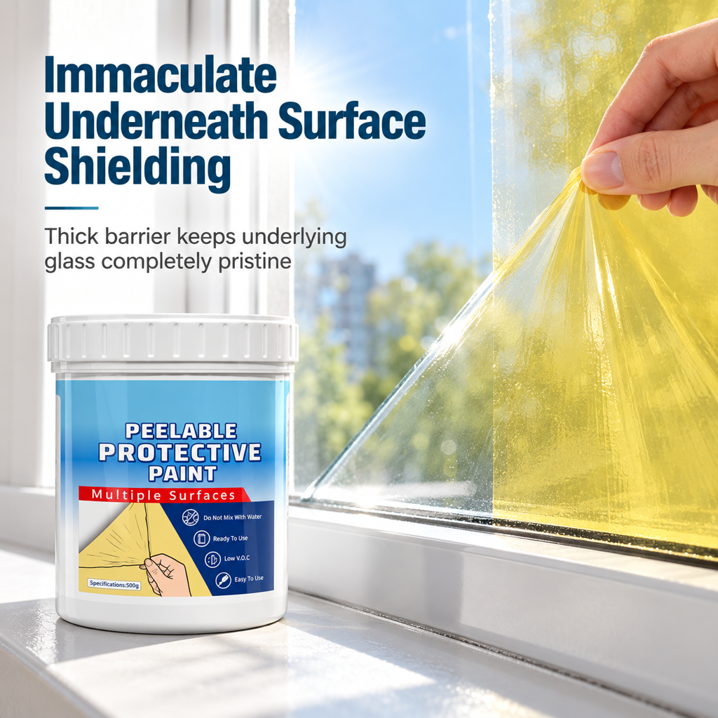 Water-Based Peelable Protective Coating