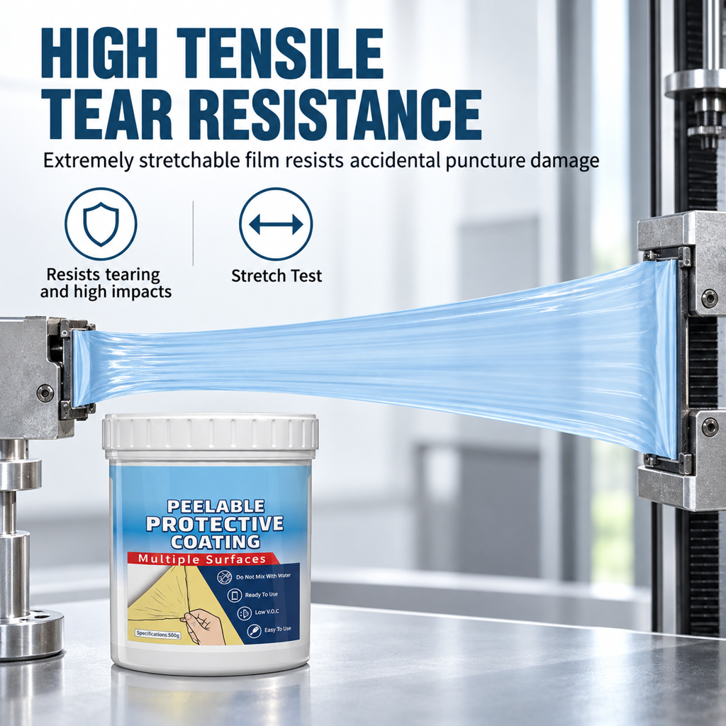 Water-Based Peelable Protective Coating
